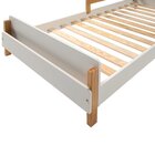 Cama Montessori Maui Branco/amêndoa