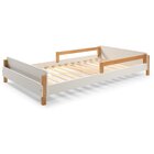 Cama Montessori Maui Branco/amêndoa