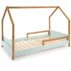 Cama Montessori Moana Verde/amêndoa
