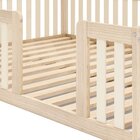 Cama Montessoriana Casal Com Grade Giulia Casatema Madeiraori