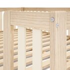 Cama Montessoriana Casal Com Grade Giulia Casatema Madeiraori