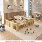 Cama Montessoriana Casal Com Grade Giulia Casatema Madeiraori