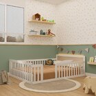 Cama Montessoriana Casal Com Led Giulia Rattan Casatema Madei