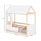 Cama Montessoriana Casinha Com Led E Janela New Garden Casate