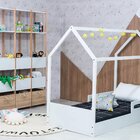 Cama Montessoriana Com Auxiliar Tivoli Accesso Móbile Branco