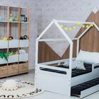 Cama Montessoriana Com Auxiliar Tivoli Accesso Móbile Branco