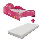 Cama Montessoriana Com Colchão Solteiro Pink Ploc Ariel Shop