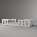 Cama Montessoriana Com Estrado Fixo Play Branco