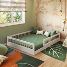 Cama Montessoriana De Casal Affetto Branco