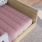 Cama Montessoriana De Solteiro Linha Affetto Aveiro Oak/branco