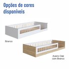 Cama Montessoriana De Solteiro Linha Affetto Branco