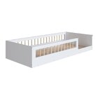 Cama Montessoriana De Solteiro Linha Affetto Branco