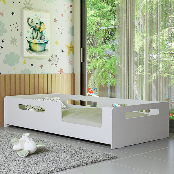 Cama Montessoriana Em Mdf Alta Resistencia Envio Imediato