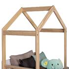 Cama Montessoriana Garden Com Telhado Single E Grade De Prot