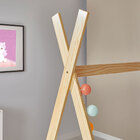 Cama Montessoriana Madeira Cabana Com Estrado Elin - Natural