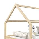 Cama Montessoriana Madeira Maciça Casa Com Estrado Clia