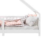 Cama Montessoriana Madeira Maciça Casa Com Estrado Cora - Bra