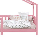 Cama Montessoriana Madeira Maciça Casa Com Estrado Lisan - Ro