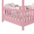 Cama Montessoriana Madeira Maciça Casa Com Estrado Lisan - Ro