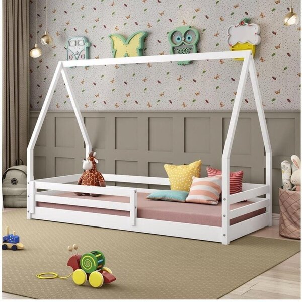 Cama Montessoriana Prime C/ Telhado Vi E Grade Iv Casatema Ma