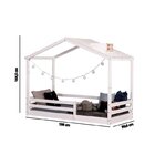 Cama Montessoriana Prime Com Telhado Claraboia Casatema Madei