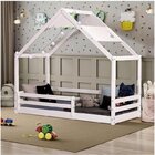 Cama Montessoriana Prime Com Telhado Inclinado Lua Casatema M