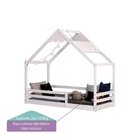 Cama Montessoriana Prime Com Telhado Inclinado Lua Casatema M