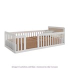 Cama Montessoriana Solteiro Com Led Giulia Rattan Casatema Ma