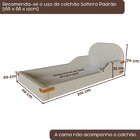 Cama Montessoriana Solteiro Infantil Mavi Bege/caramelo