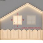 Cama Montessoriana Wave Casal E Moldura Com Led Casatema Made