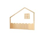 Cama Montessoriana Wave Casal E Moldura Com Led Casatema Made