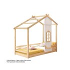 Cama Montessoriano Prime House Com Telhado V E Janelinha Casa