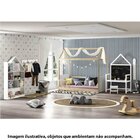 Cama Montessoriano Reversível Com Grade Casinha Garden Casate