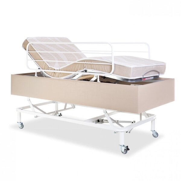 Cama Motorizada Solteiro Grade De Segurança Comfort Pilati Mó