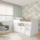 Cama Multifunção Viviane Branca