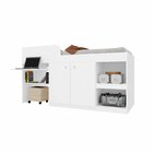 Cama Multifuncional Com Escrivaninha Juvenille Art In Móveis
