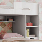 Cama Multifuncional Conect + Cama Juvenil Branco