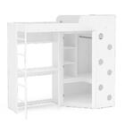 Cama Multifuncional Dual Side Solteiro Com Roupeiro E Escriva