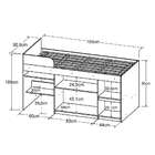 Cama Multifuncional Juvenile - Art In Móveis - Montana