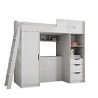 Cama Multifuncional Solteiro Conect 3 Gavetas Santos Andirá 2