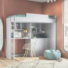 Cama Multifuncional Solteiro Ottawa Branco