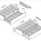 Cama Multiuso 3 Em 1 Matrix Branco - Tebarrot Móveis