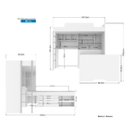 Cama Multiuso Vitória E Cama Oeste Com Gavetas Branco