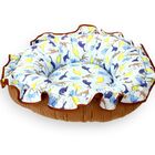 Cama Nuvem Pet Redonda Gato Cachorro Pelúcia Macia Luxo!