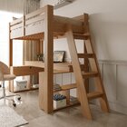 Cama Office Star Light Com Escada Inclinada Casatema Madeirao