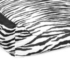 Cama Para Cachorro Estampada Zebra Preta 50cm X 50cm X 15cm D