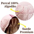 Cama Para Cachorro Gato Caminha Pet Poa Rosa Luxo