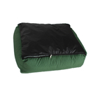 Cama Para Cachorro M 60x50 Verde Com Fundo Impermeável