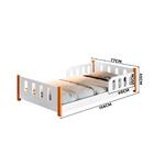 Cama Para Criança Com Grade Branca Camila Divaloto