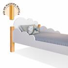 Cama Para Criança Nuvem Com Colchão Branco Mel Sonho Cajuella